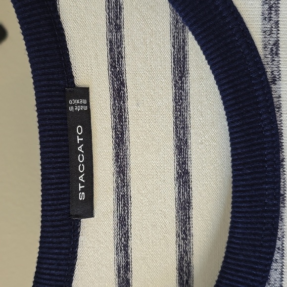 Staccato nwot stripe top - Picture 2 of 6